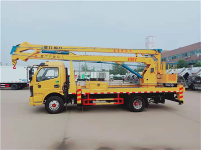 东风18米单排折臂高空作业车 城市高空作业的得力助手