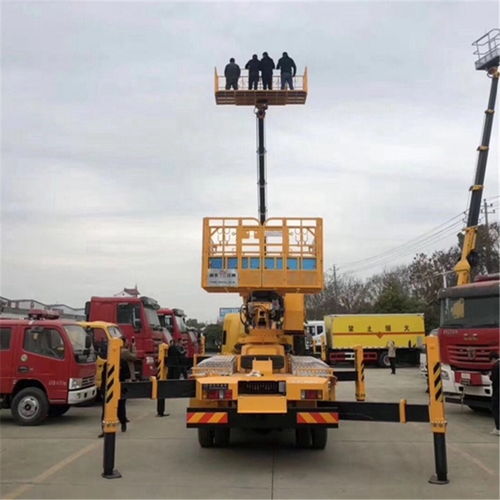 湖南18米伸缩臂庆铃高空作业车与清洗吸污车 专业装备助力城市建设