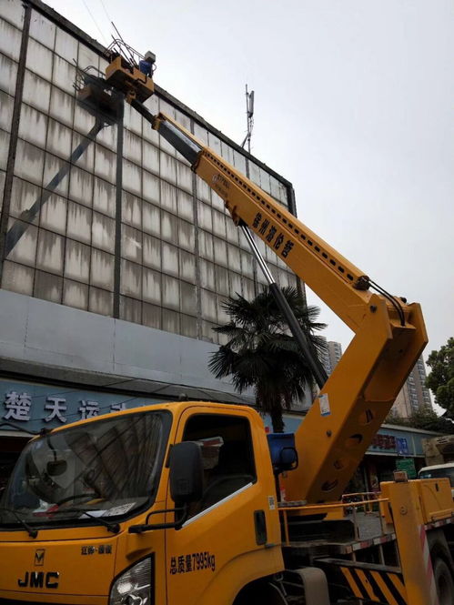 广州高空作业车、路灯车与升降车出租服务指南